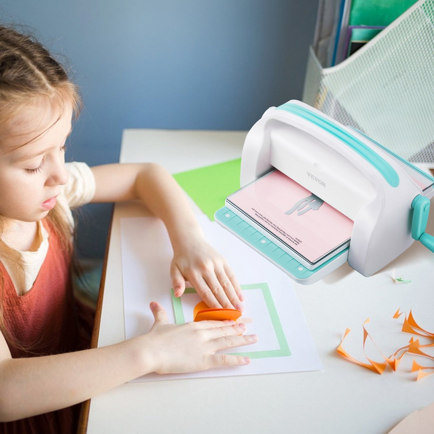 Manual Die Cutting Embossing Machine 9" Opening For Art Craft Scrapbooking