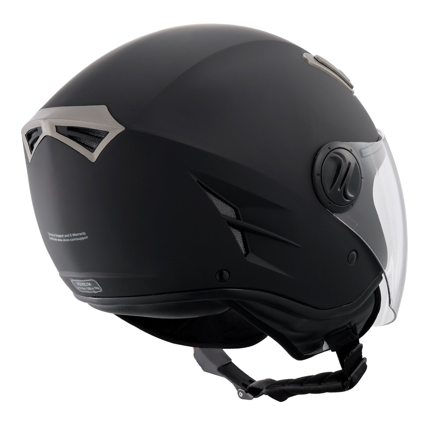 3/4-Face Motorcycle Helmet Motocross Helmet with Bluetooth Communication