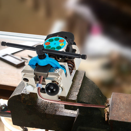 VEVOR Brake Line Flaring Tool, 45 Degree Single, Double, and Bubble Flares for 3/16", 1/4", 5/16" and 3/8" Tube Size, Suitable for Soft Metal of Copper Lines