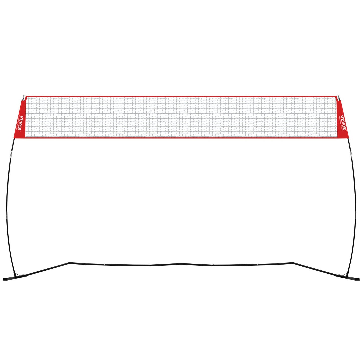 Freestanding Volleyball Training Net for Indoor or Outdoor Use, Adjustable Height Portable Net System with Carrying Bag, Professional Volleyball Practice Trainer for Hitting or Serving Drills
