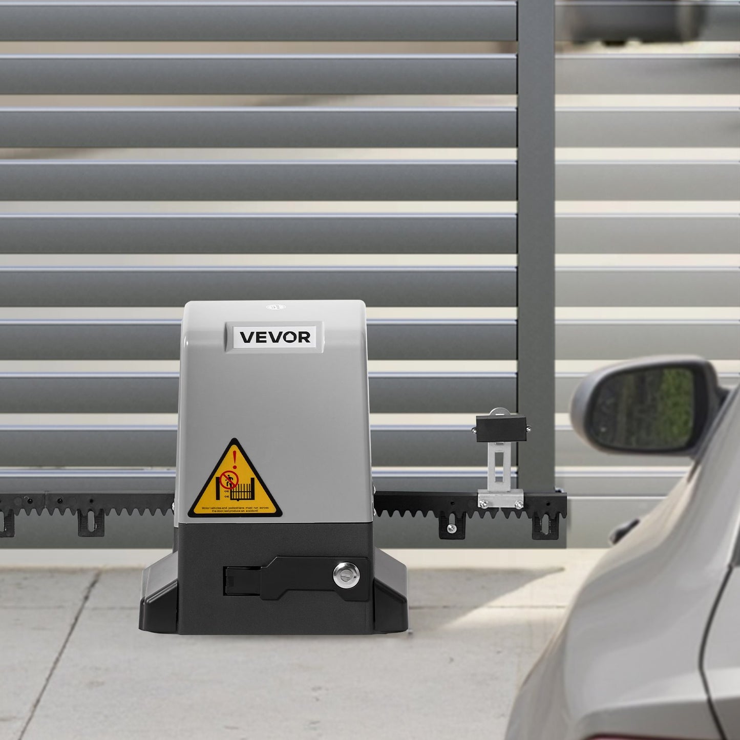 280W Electric Sliding Gate Opener 816kg Chain Drive Infrared Sensor