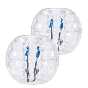 Inflatable Bumper Balls 2-Pack, 4FT/1.2M Body Sumo Zorb Balls for Teen & Adult, 0.8mm Thick PVC Human Hamster Bubble Balls for Outdoor Team Gaming Play, Bumper Bopper Toys for Garden, Yard, Park