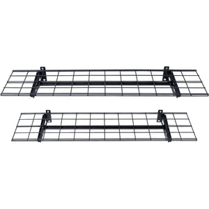Garage Storage Shelving, 2 Pack, 48 x 12 in Heavy Duty Garage Shelves Wall Mounted, 400 lbs Load Capacity(Total) Garage Storage Rack Floating Shelves, Suitable for Shop, Shed, Garage Storage