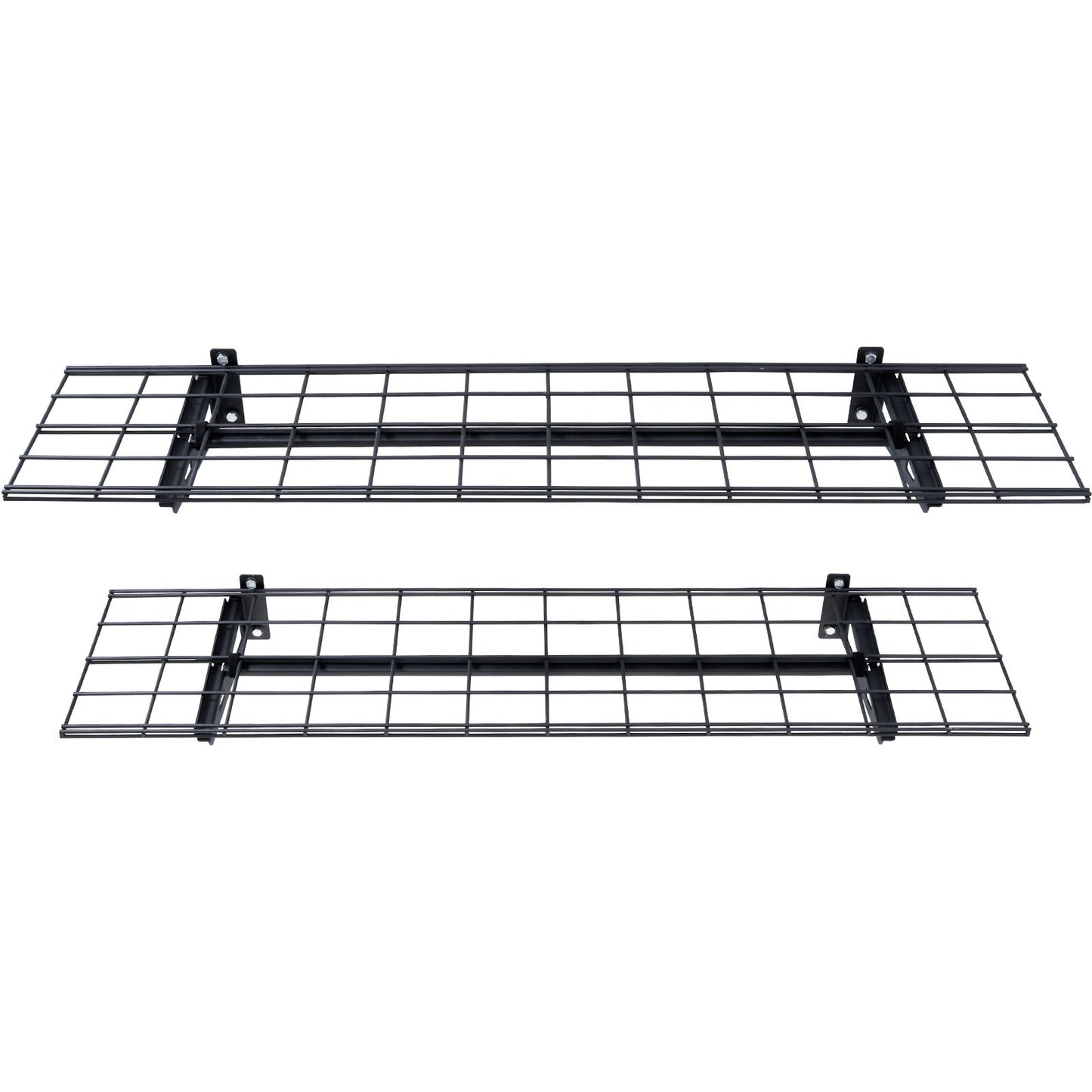 Garage Storage Shelving, 2 Pack, 48 x 12 in Heavy Duty Garage Shelves Wall Mounted, 400 lbs Load Capacity(Total) Garage Storage Rack Floating Shelves, Suitable for Shop, Shed, Garage Storage