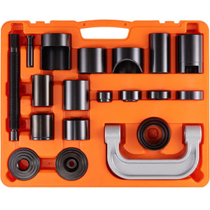 VEVOR Ball Joint Press Kit, 21 pcs Tool Kit, C-press Ball joint Remove and Install Tools, for Most 2WD and 4WD Cars, Heavy Duty Ball Joint Repair Kit for Automotive Repairing