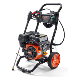 Gas Pressure Washer Gas Powered Washer 3400 PSI 2.6 GPM 210cc 5 Nozzles