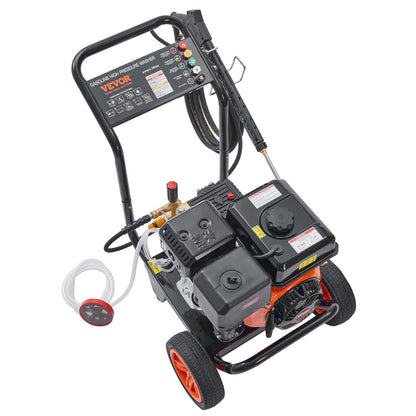 Gas Pressure Washer Gas Powered Washer 4400 PSI 4.0 GPM 390cc 5 Nozzles