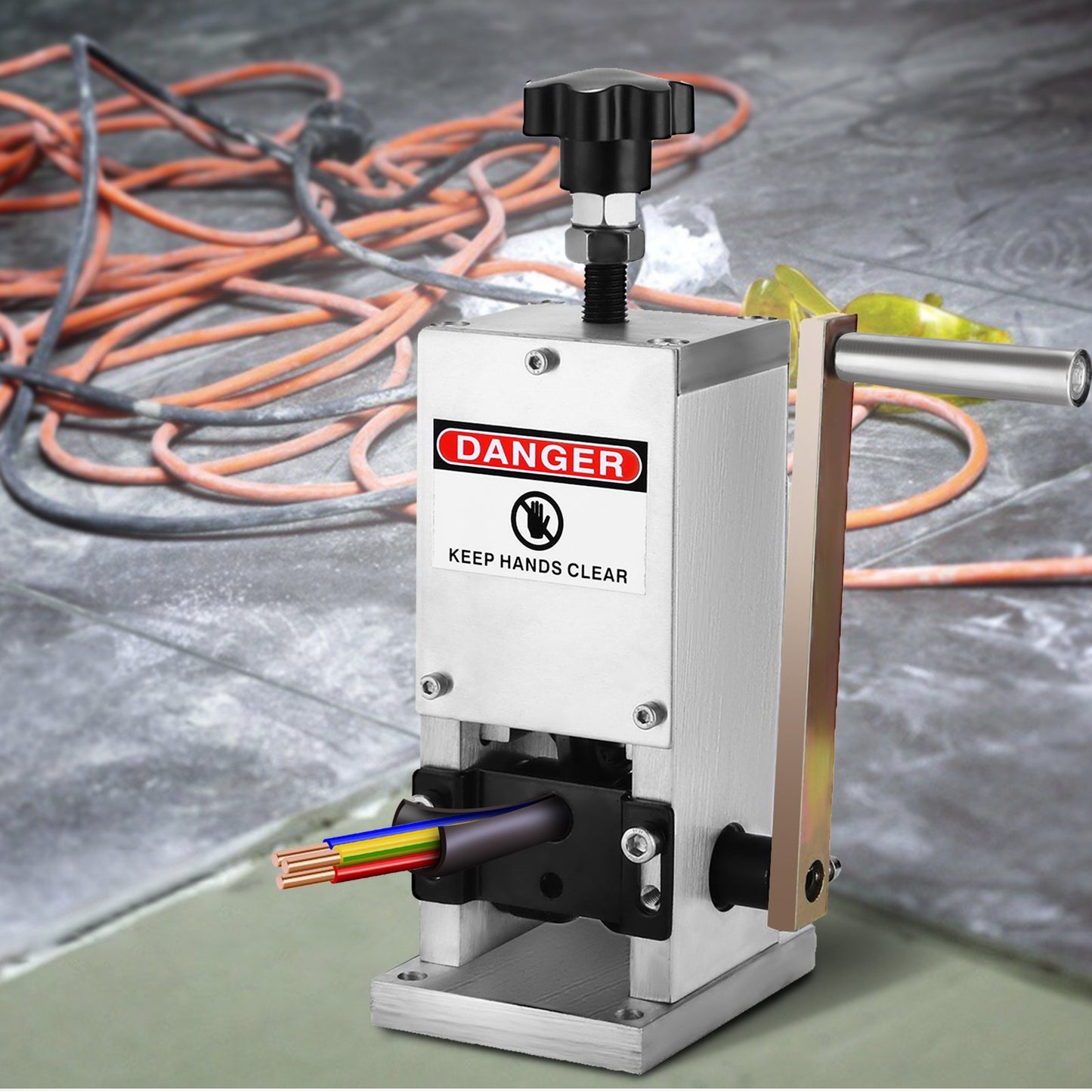 Wire Stripping Tool 0.06-0.98 Inch Cable Wire Stripping 1 Cutting Blade Wire for cutting and Stripping Scrap Copper Wire