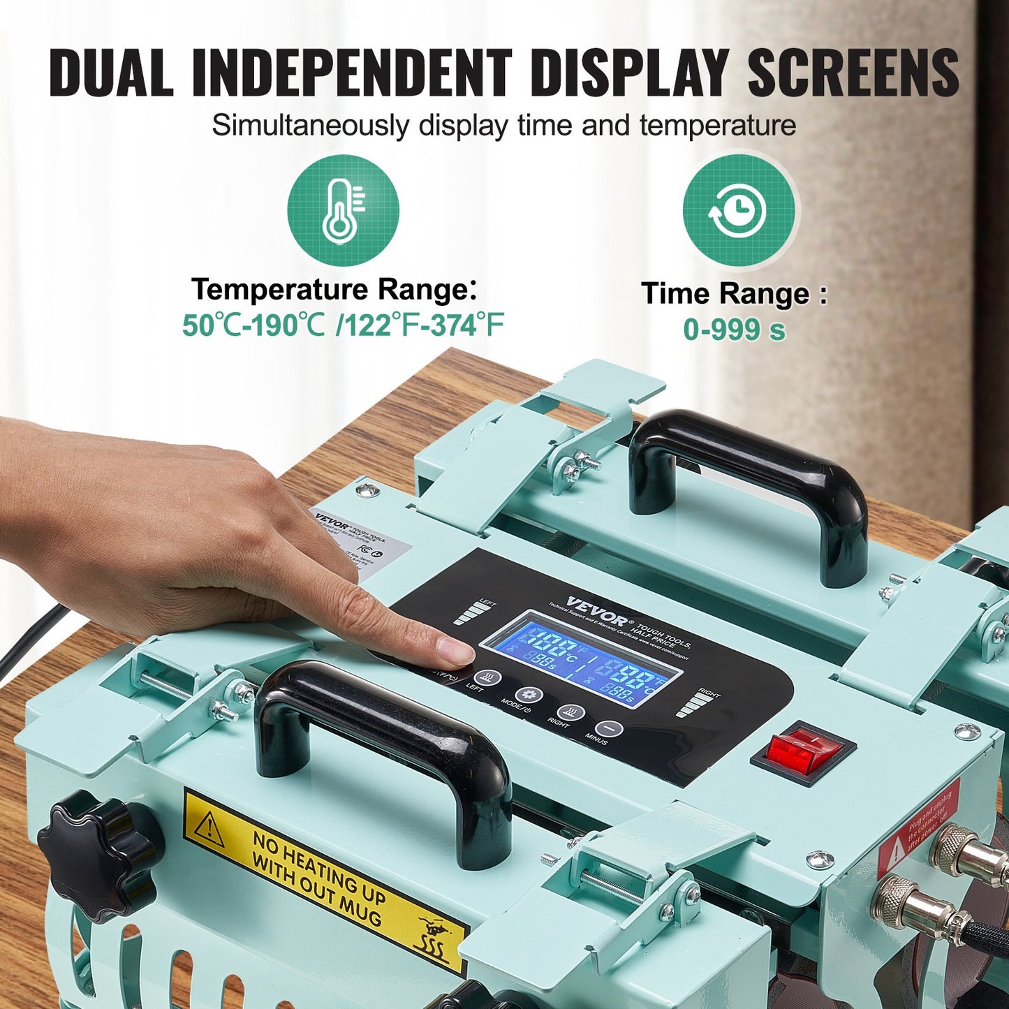 Tumbler Heat Press Machine 2 Station Heaters 11-30oz Mug Press Sublimation