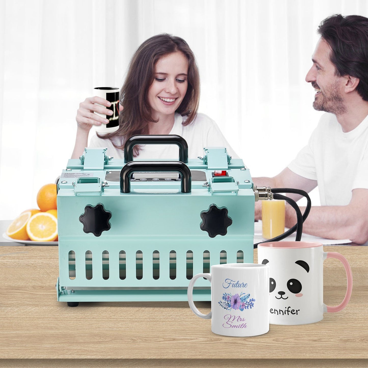 Tumbler Heat Press Machine 2 Station Heaters 11-30oz Mug Press Sublimation