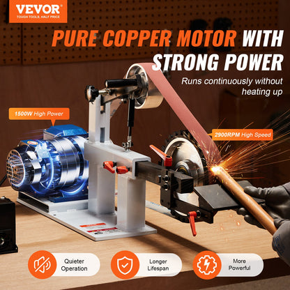 Vevor pure copper motor with strong power on a wooden surface