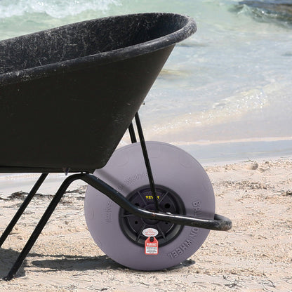 Balloon Beach Wheels Replacement Beach Tires 13" TPU 121 LBS Load Capacity