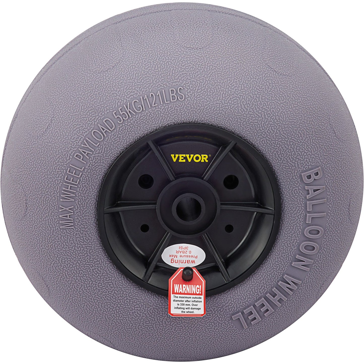 Balloon Beach Wheels Replacement Beach Tires 13" TPU 121 LBS Load Capacity