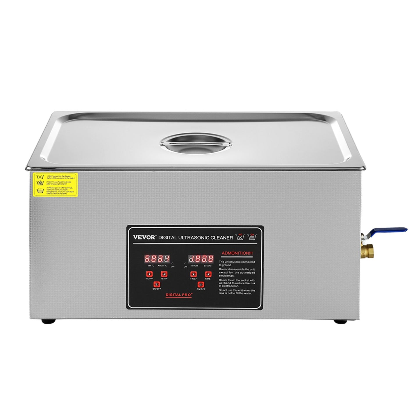 22L Ultrasonic Cleaner with Timer Heating Machine Digital Sonic Cleaner