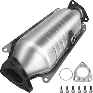 VEVOR Catalytic Converter Compatible with 1998-2002 Honda Accord 2.3L, Direct-Fit High Flow Series Cat Converter, Stainless Steel Exhaust Converter Pipe with Flange Design & Gasket (OBD III Compliant)