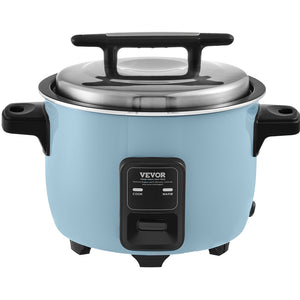 Commercial Rice Cooker, 50-Cup Rice Cooker, 10 Liter Large Rice Cooker and Warmer with Nonstick Inner Pot, Fast Cooking and 24-Hour Keep Warm, with Rice Cup and Paddle, for Restaurant