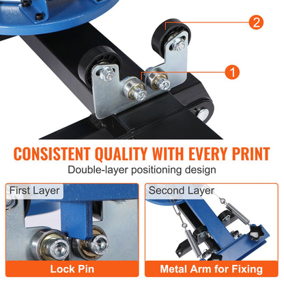 4 Color 1 Station Silk Screening Screenprint Press Screen Printing Machine