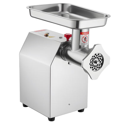 Commercial Electric Meat Grinder 9.2 Lbs/Min Sausage Stuffer Maker Kitchen