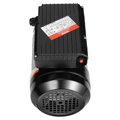 0.75KW Electric Motor 1400 rpm, AC 220~240V 5.45A, 80, B3 Frame, Air Compressor Motor Single Phase, 19mm Keyed Shaft, CW/CCW Rotation for Agricultural Machinery and General Equipment