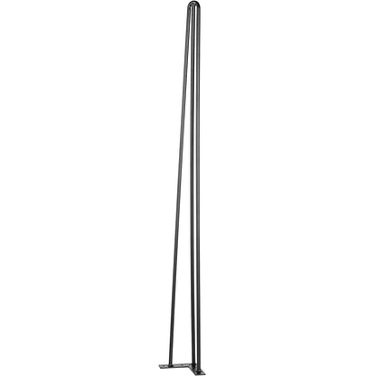 Hairpin Table Legs 36 inch, Set of 4 DIY Desk Table Legs 3 Rods Heavy Duty