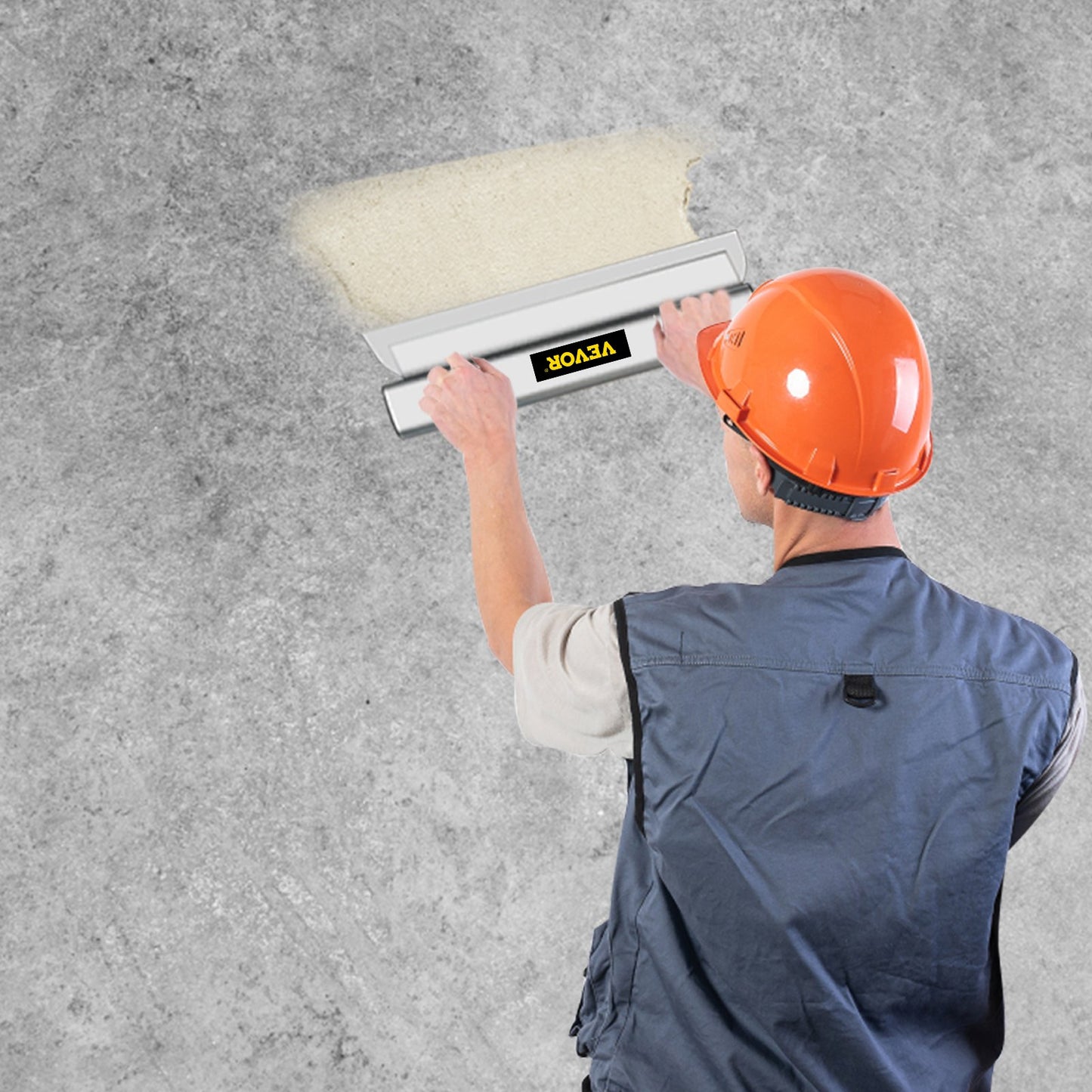 Drywall Skimming Blade Putty Knife 24inch Finishing Tool Stainless Steel