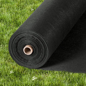 Non Woven Geotextile Fabric Under Gravel, 6x100FT 8OZ Driveway Fabric Landscape Fabric, Heavy Duty Weed Barrier Fabric, Ground Cover Weed Control Fabric, French Drains Drainage Fabric, Black