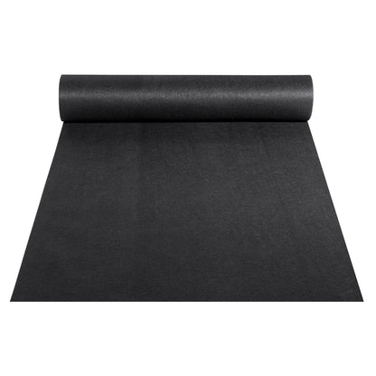 Non Woven Geotextile Fabric Under Gravel, 6x100FT 8OZ Driveway Fabric Landscape Fabric, Heavy Duty Weed Barrier Fabric, Ground Cover Weed Control Fabric, French Drains Drainage Fabric, Black