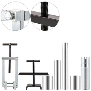 VEVOR Turbine Shaft, 6pcs Pump Stator Seal Ring Tools, Spring Compressor, Pump Puller Kit, Bushing Sizer Rotor Aligner, Pump Stator Seal Ring and Re-Sizer Kit for Thm700-R4 (Md8), 4L60, 4L60E, 4L70E