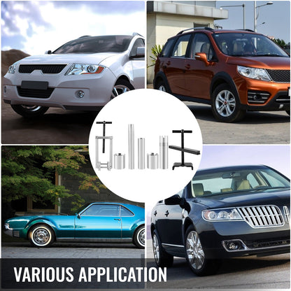 VEVOR Turbine Shaft, 6pcs Pump Stator Seal Ring Tools, Spring Compressor, Pump Puller Kit, Bushing Sizer Rotor Aligner, Pump Stator Seal Ring and Re-Sizer Kit for Thm700-R4 (Md8), 4L60, 4L60E, 4L70E