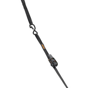 4 Pack Ratchet Tie Down Straps 2200 lbs 1"x15' Heavy Duty for Cargo