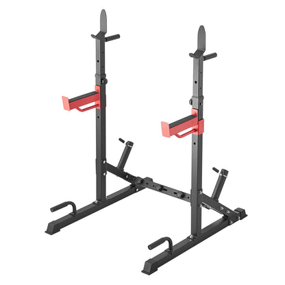 VEVOR Squat Power Rack Adjustable Heavy Duty Barbell Weight Bench Press Stand