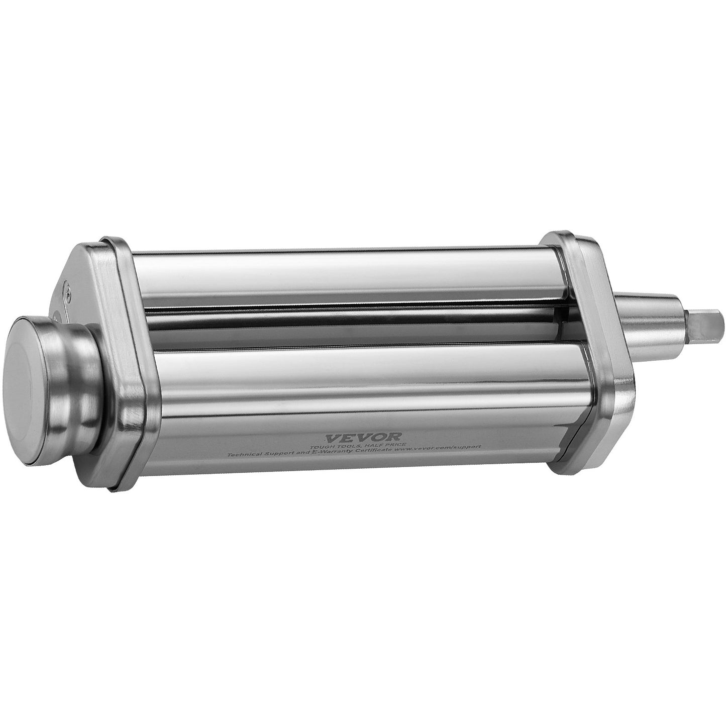 Pasta Attachment for KitchenAid Stand Mixer, Stainless Steel Pasta Sheet Roller Attachment, Pasta Maker Machine Accessory with 8 Adjustable Thickness Knob, KitchenAid Pasta Attachment by VEVOR