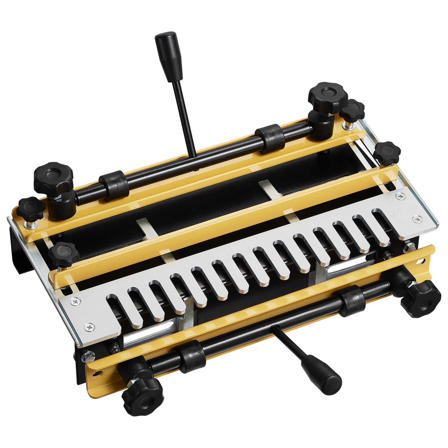 VEVOR Dovetail Jig, 310 mm Width, Dove Tailing Router Jigs with 4 Router Bits & 6 Templates, Precise Alignment Dove Tail Jig, Mortise and Tenon Woodworking Tools for Furniture & Wood Cabinet Making