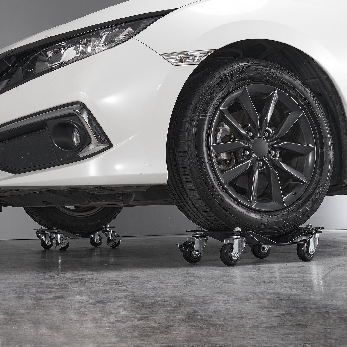 Car Dolly Wheel Tire Dolly 4 PCS Heavy Duty Skate Auto Repair Dolly 6000LB