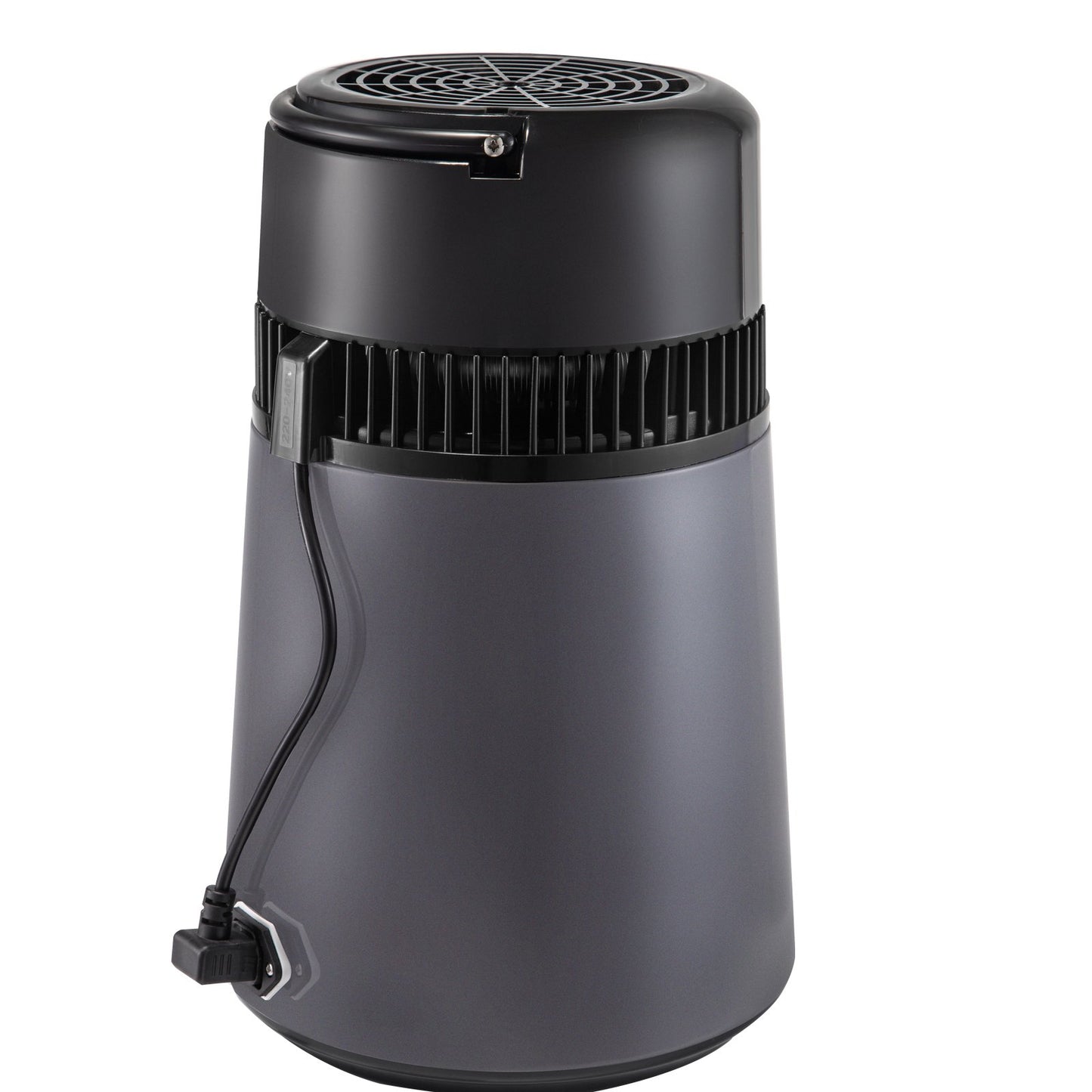 Home Water Distiller Distilled Water Maker 4 L with Dual Temp Display Grey