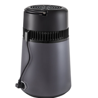Home Water Distiller Distilled Water Maker 4 L with Dual Temp Display Grey