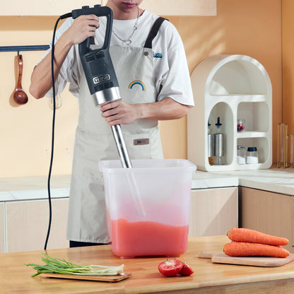Commercial Immersion Blender Heavy Duty Hand Mixer 750W Variable Speed
