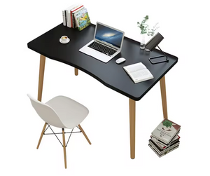 Computer Desk Table Study - Black / 80 CM