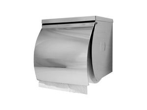 SS Single Toilet Roll Holder with Shelf - Factory Direct Shop