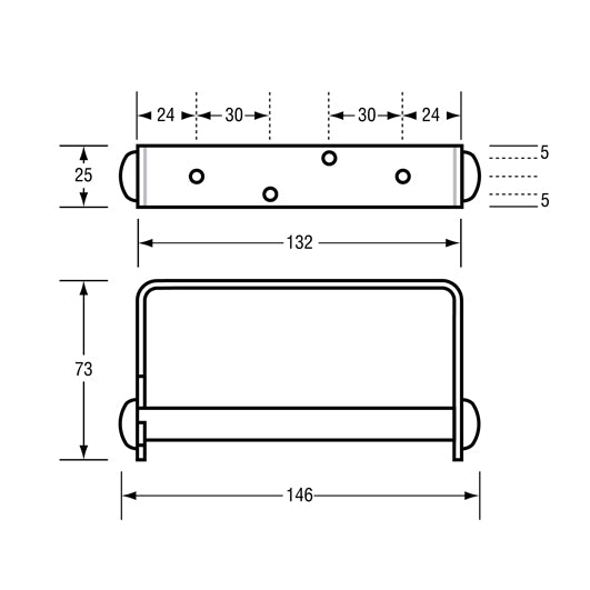 Stainless Steel Toilet Roll Holder - Factory Direct Shop