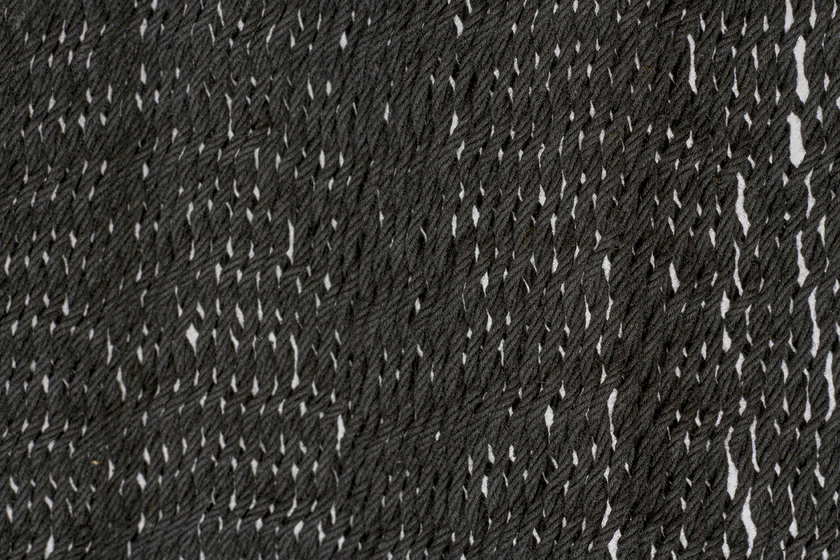 Mayan Legacy King Size Outdoor Cotton Mexican Hammock in Black Colour