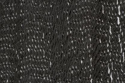 Mayan Legacy King Size Outdoor Cotton Mexican Hammock in Black Colour