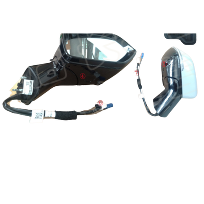 White/Black (Please tell the supplier which color) 5 +1 Wire RH 2022 and before Great Wall Haval H6 Edition Electric Folding Steering Car Rearview Assembly Exterior Mirrors
