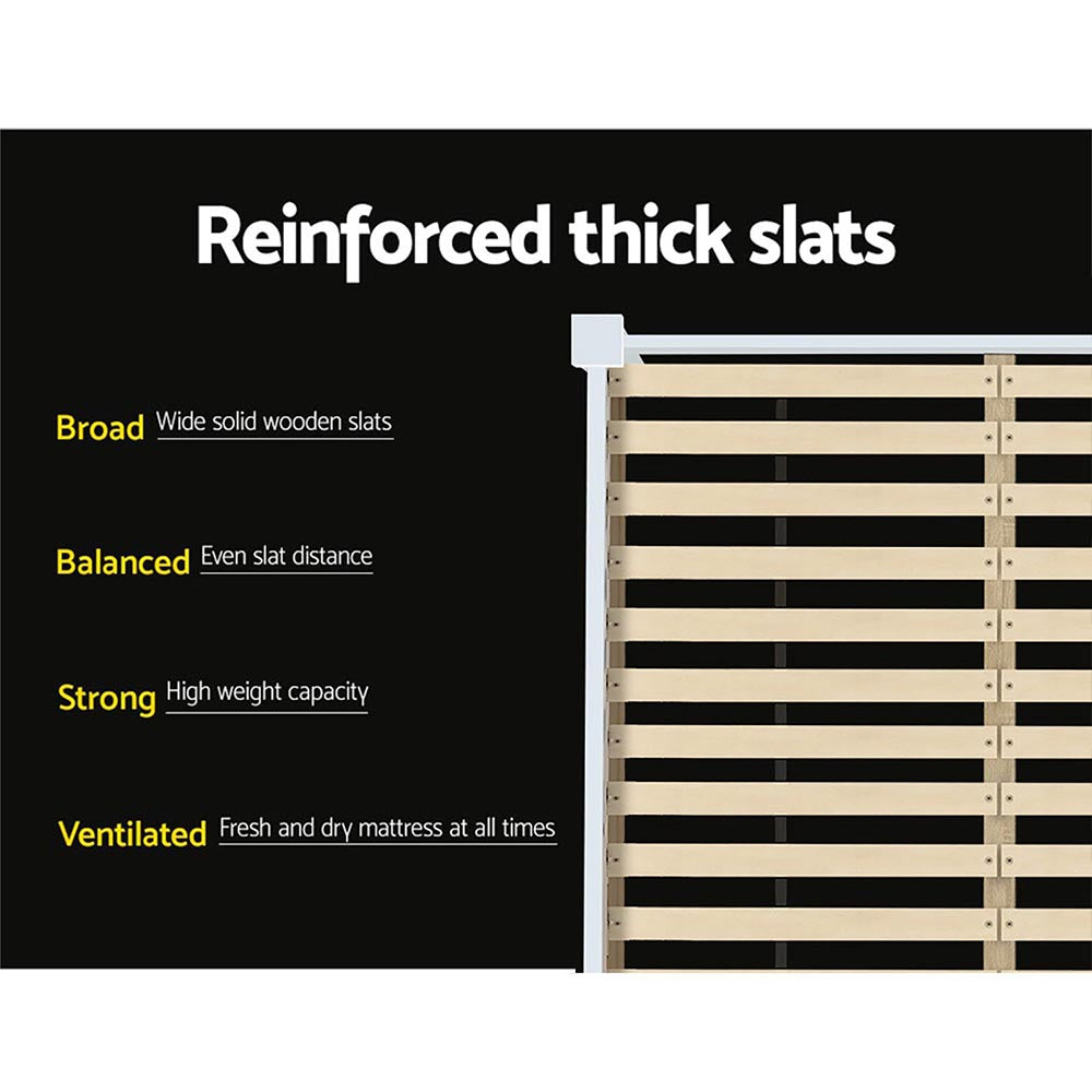 Artiss Queen Size Wooden Bed Frame Kids Adults Timber