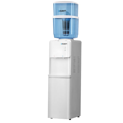 Water Cooler Dispenser Hot Cold Taps Purifier Filter Replacement-Devanti 22L
