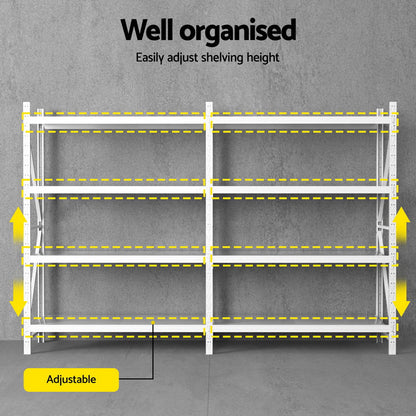 3Mx2M Giantz Garage Shelving Warehouse Rack