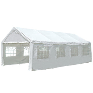 Wallaroo 4x8 Outdoor event marquee - White

Ideal for all outdoor events, the Wallaroo 4x8 Outdoor event marquee in white offers a spacious 4m x 8m area for protection against unexpected weather. With the option to keep walls open or enclose the entire marquee for added warmth, this pavilion is the perfect solution for any occasion. Stay dry and comfortable while enjoying outdoor activities such as barbecues or birthday celebrations.