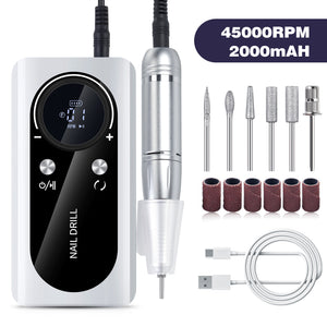 Professional 45000RPM Rechargeable Nail Drill - Achieve Salon-Quality Nails at Home!

Experience elevated nail care with our professional-grade, rechargeable nail drill. Ideal for personal and professional use, this electric file provides a powerful and convenient solution for all your nail grooming needs.