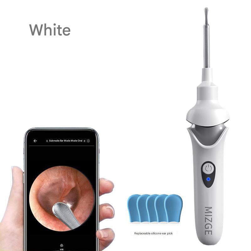 Rechargeable Visual Electric Ear Cleaner
-The Rechargeable Visual Electric Ear Cleaner is a safe and effective tool for removing ear wax in adults and children. Featuring a visual camera, LED light, and multiple tips for versatile use, this innovative product offers a revolutionary way to maintain ear cleanliness with ease.

Key Features: