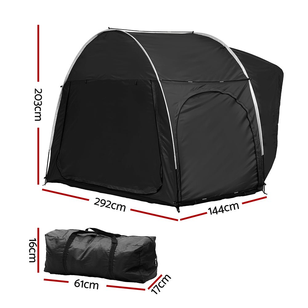 Car Tent for Hatchbacks - Black - Factory Direct Shop